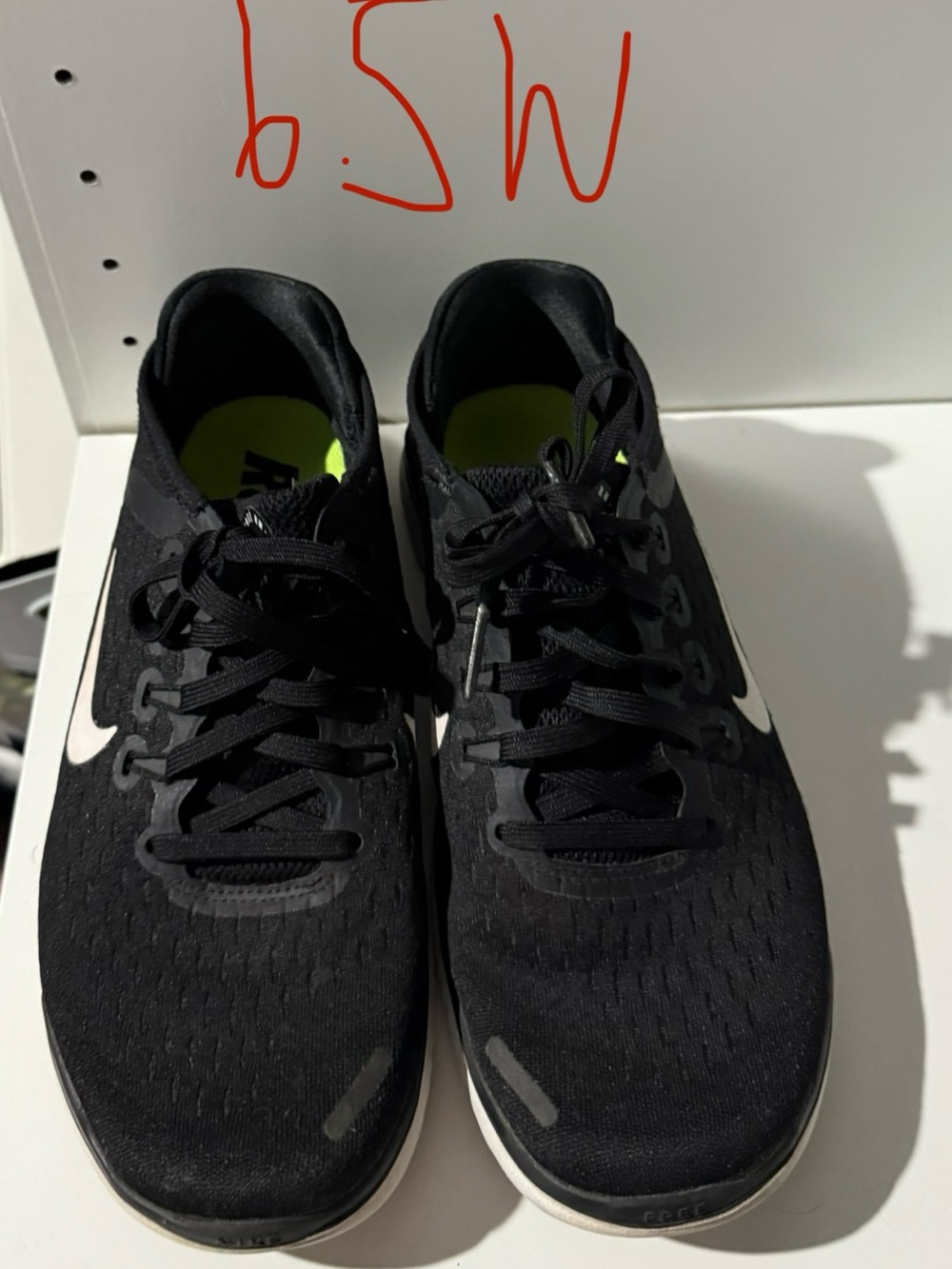 Nike Black and White Women's Running Sneakers